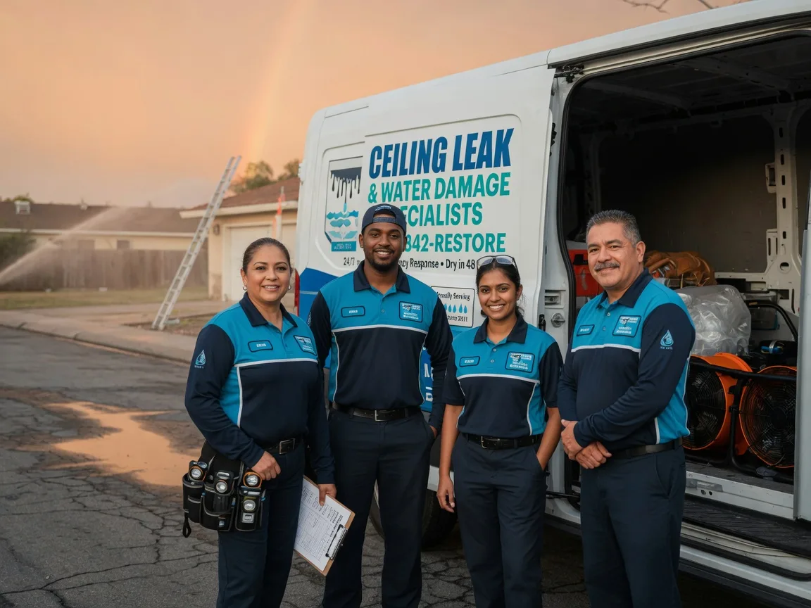 Ceiling Leak Cleanup company in Springboro, PA