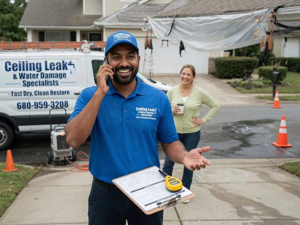 Ceiling Leak Cleanup Springboro, PA FAQs